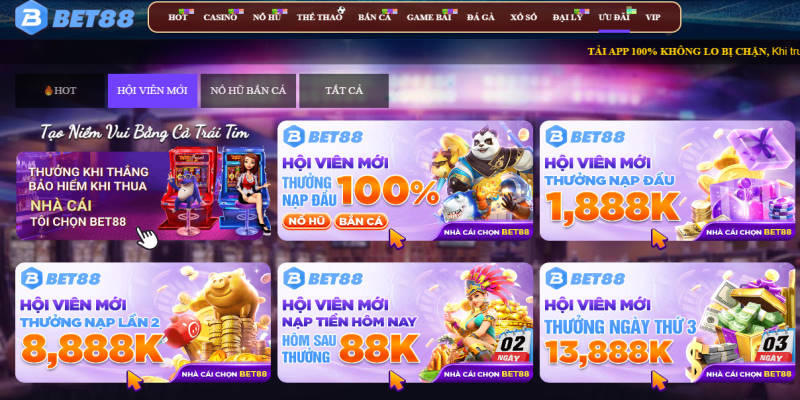 Hội viên mới nhận thưởng lớn từ nhiều ưu đãi hấp dẫn