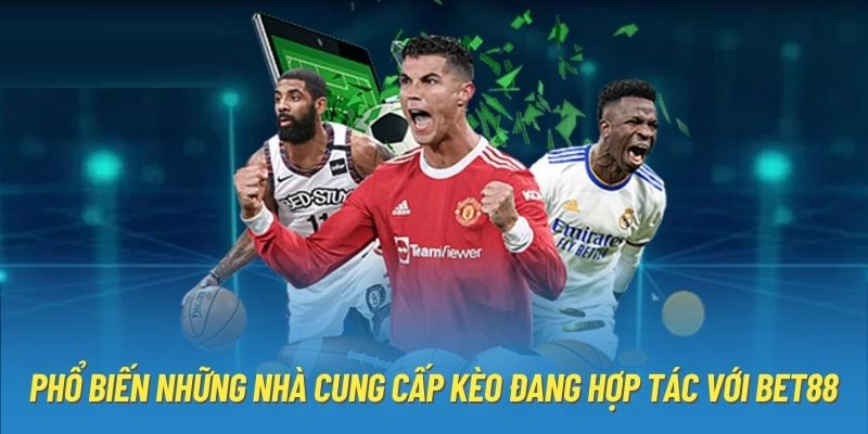 Phổ biến những nhà cung cấp kèo đang hợp tác với Bet88